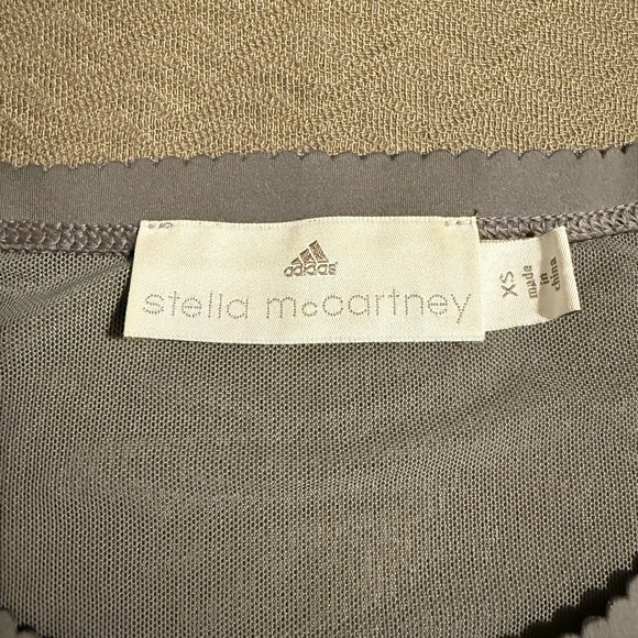 Stella McCartney + Adidas mesh workout yoga tennis gym cheetah sports bra top - Picture 4 of 15